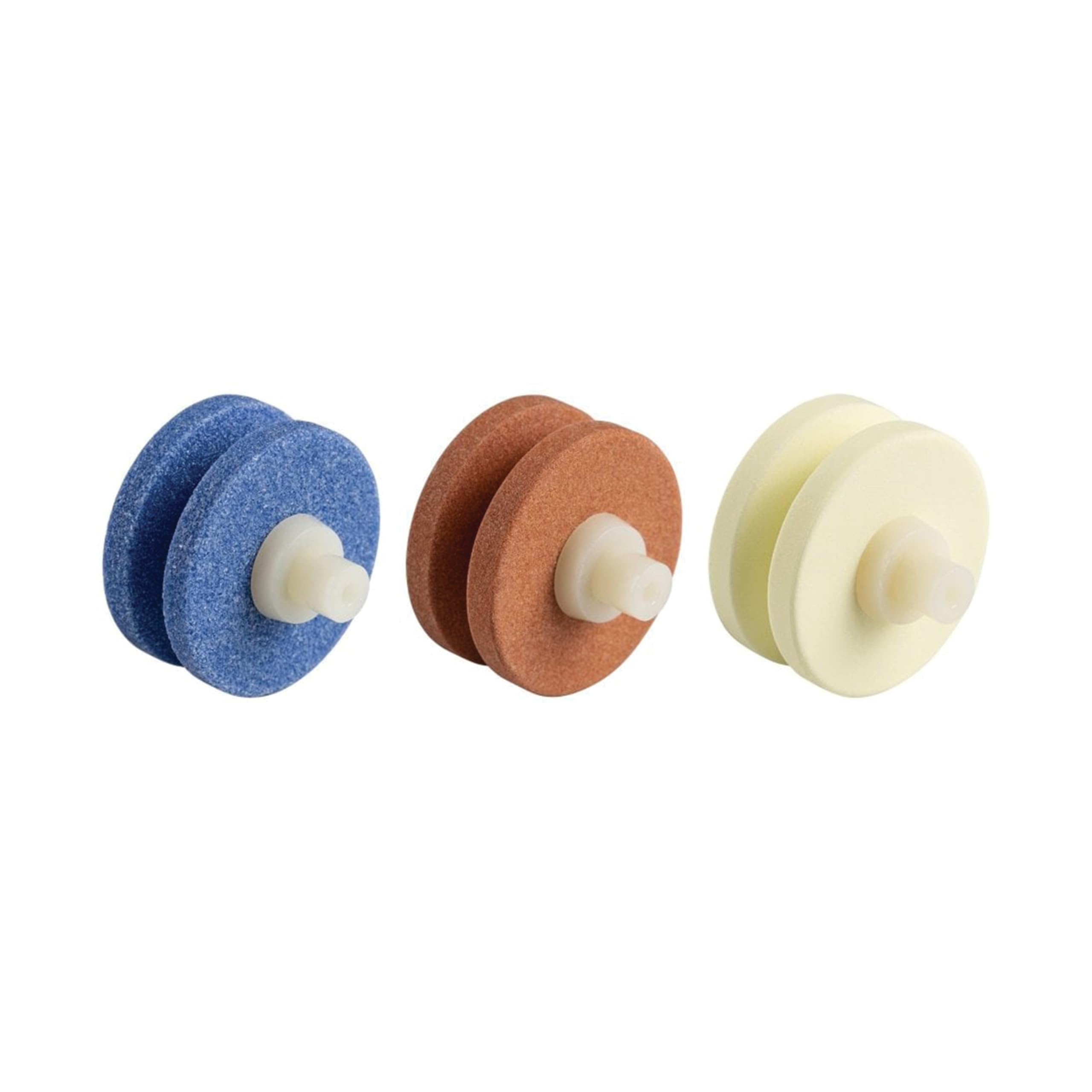 Minosharp Plus, 3 ruote di ricambio per acciaino in ceramica, per modelli 550