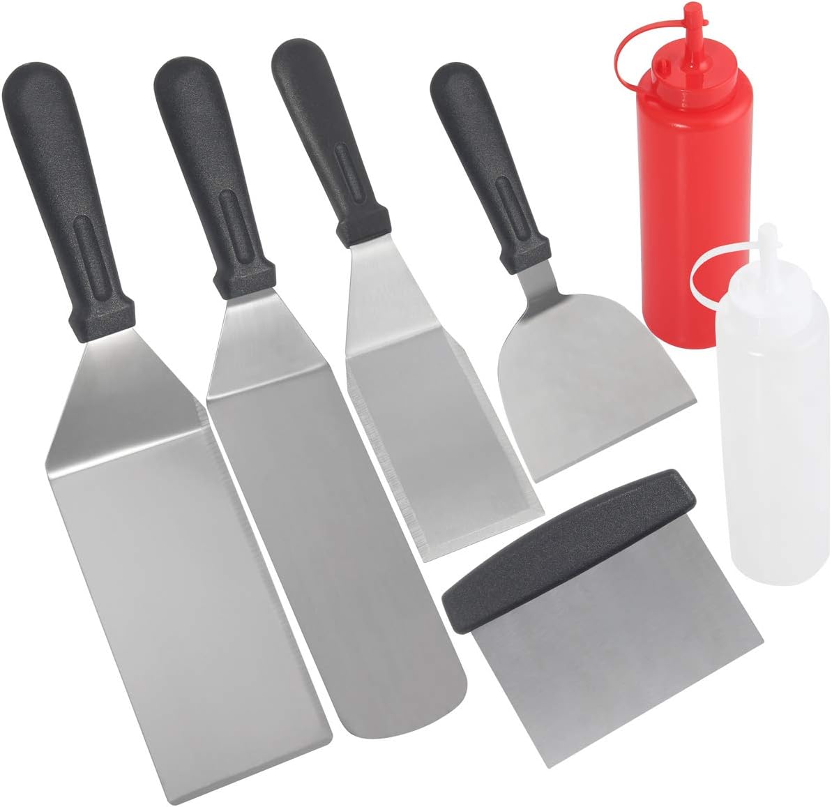 Grilljoy 7pcs Professional Griddle Spatula Set