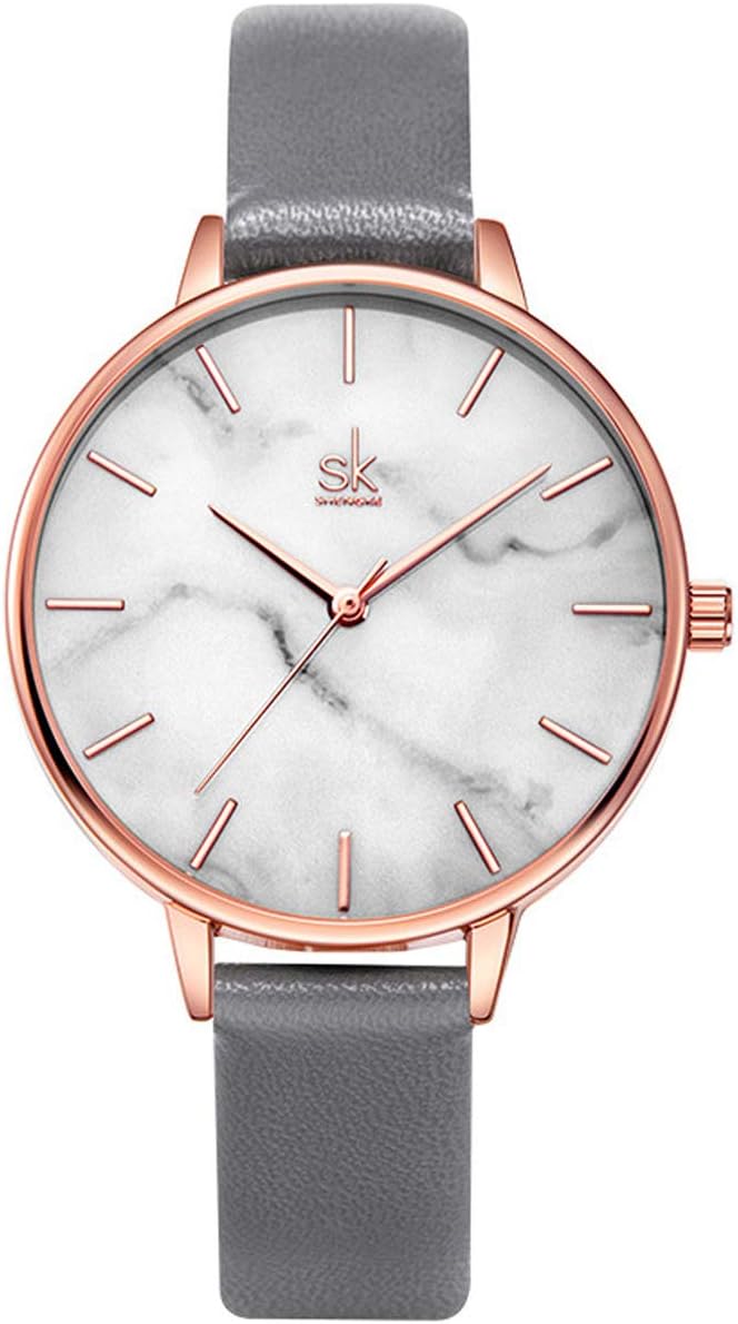 Alienwork SK Minimalist Armbanduhr Damen Ultra-flach Elegant Alienwork SK Minimalist Armbanduhr Damen Ultra-flach Elegant