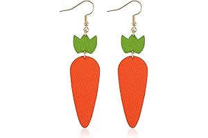 Stylish Carrot Earrings: Perfect for Everyday Glamour