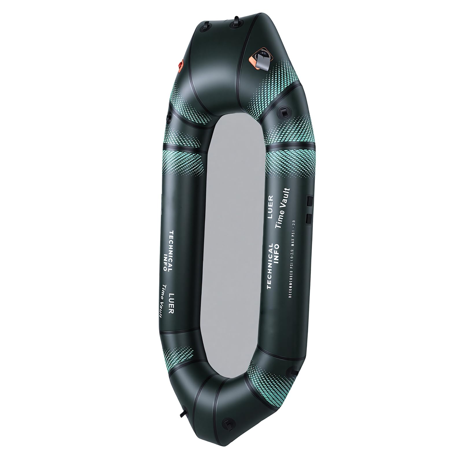 Matybobe Aufblasbares Schlauchboot Schwerlast TPU Angelboot Fuer