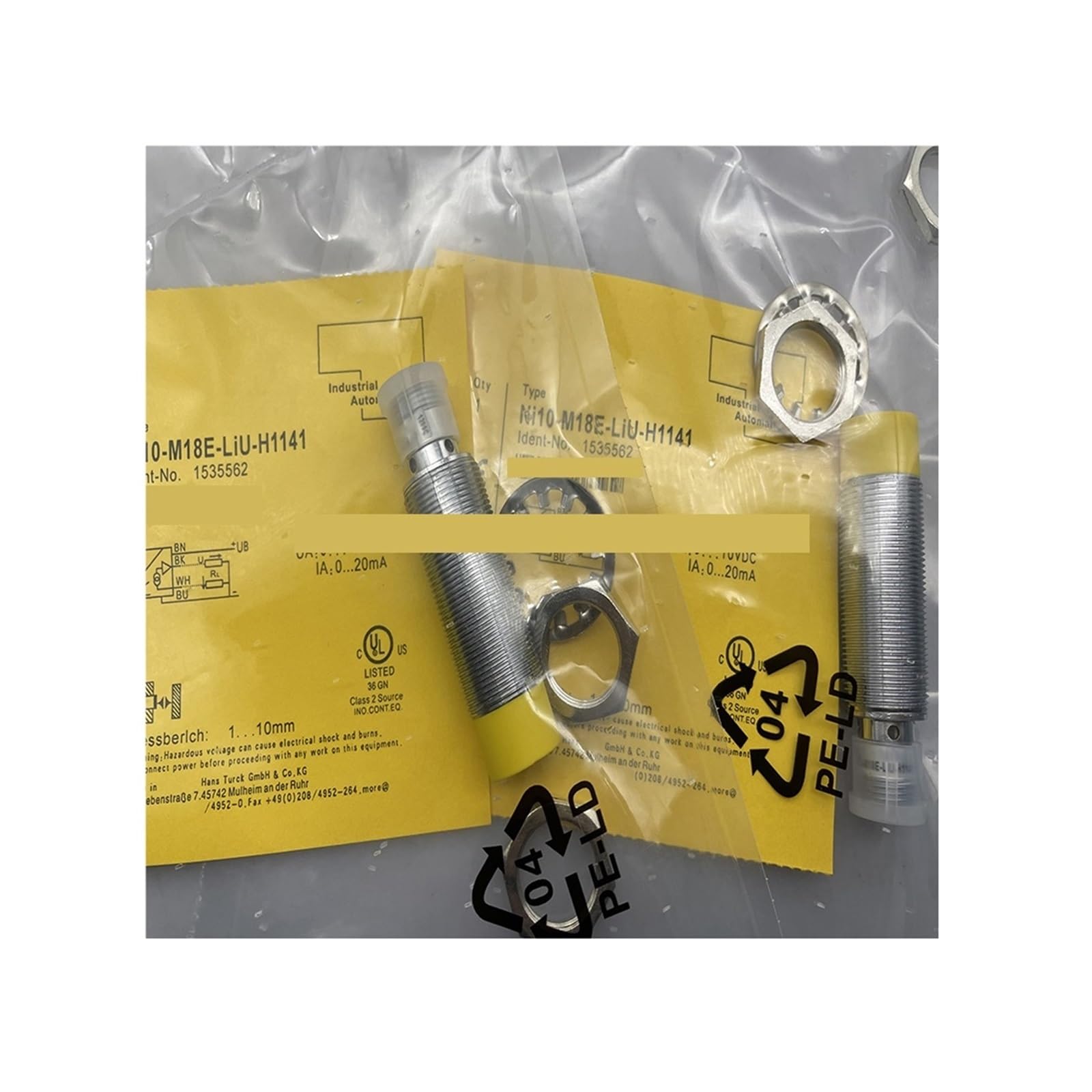 Capteur de proximité NI10-M18E-LIU-H1141 inductif cylindrique