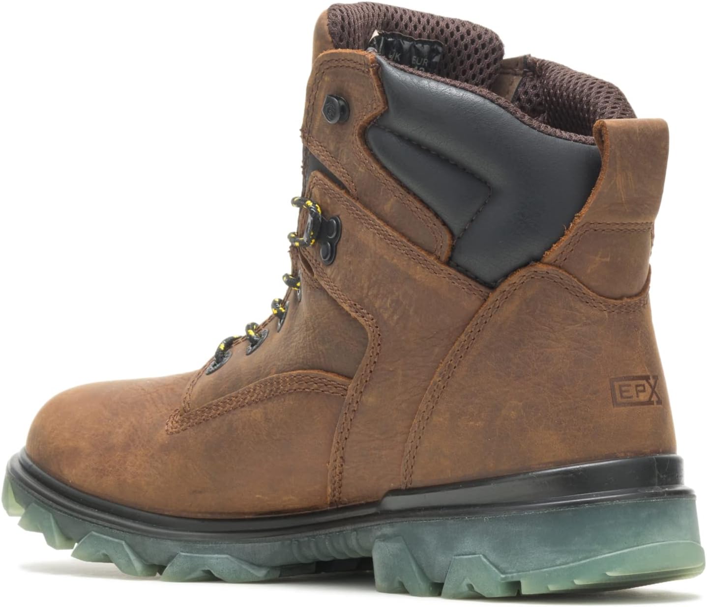 Wolverine Men's I-90 Waterproof Composite-Toe 6" Construction Boot, Brown, 9.5