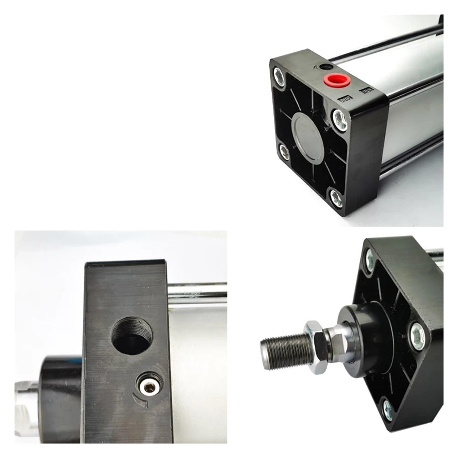 Standard Air Pneumatische Zylinder Kolben SC80/100/125mm Bohrung Doppel Wirkenden 25-1000mm Hub Mit Magnet Mit schneller Reaktion und flexibler Steuerung(SC125 (With Magnet),Stroke 125mm)