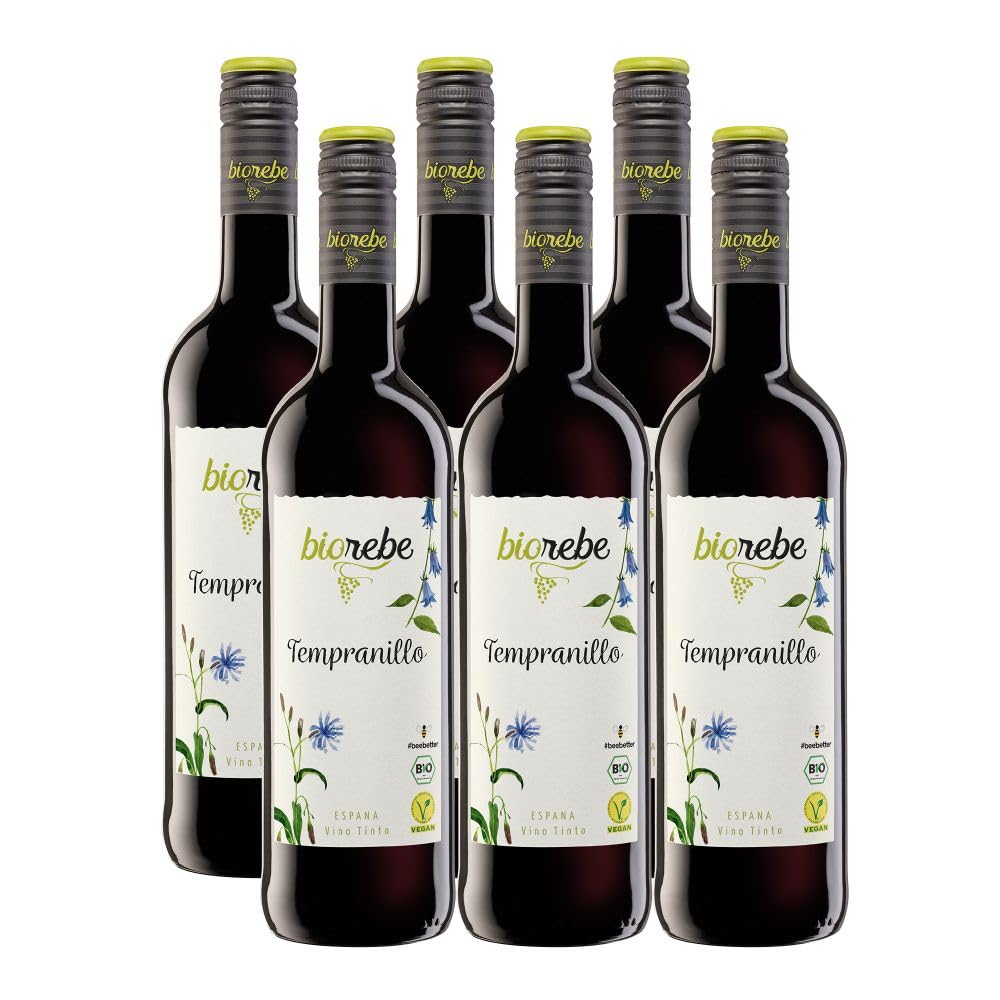 BIOrebe Tempranillo Qualitätswein (6 x 0,75l)