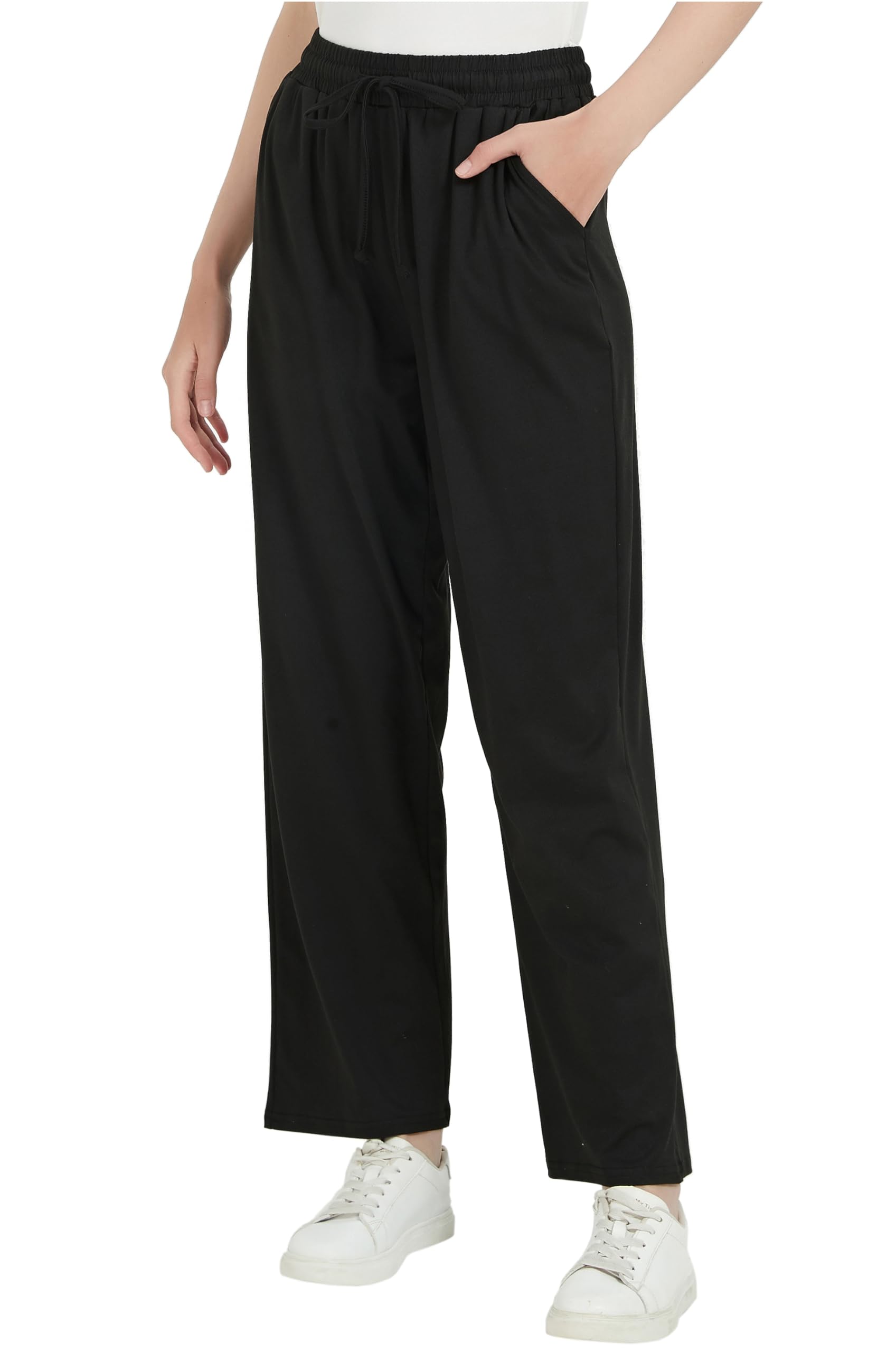 Womens Pants with Pockets Lightweight Comfy Sweatpants for Golf Athletic Lounge Travel Work