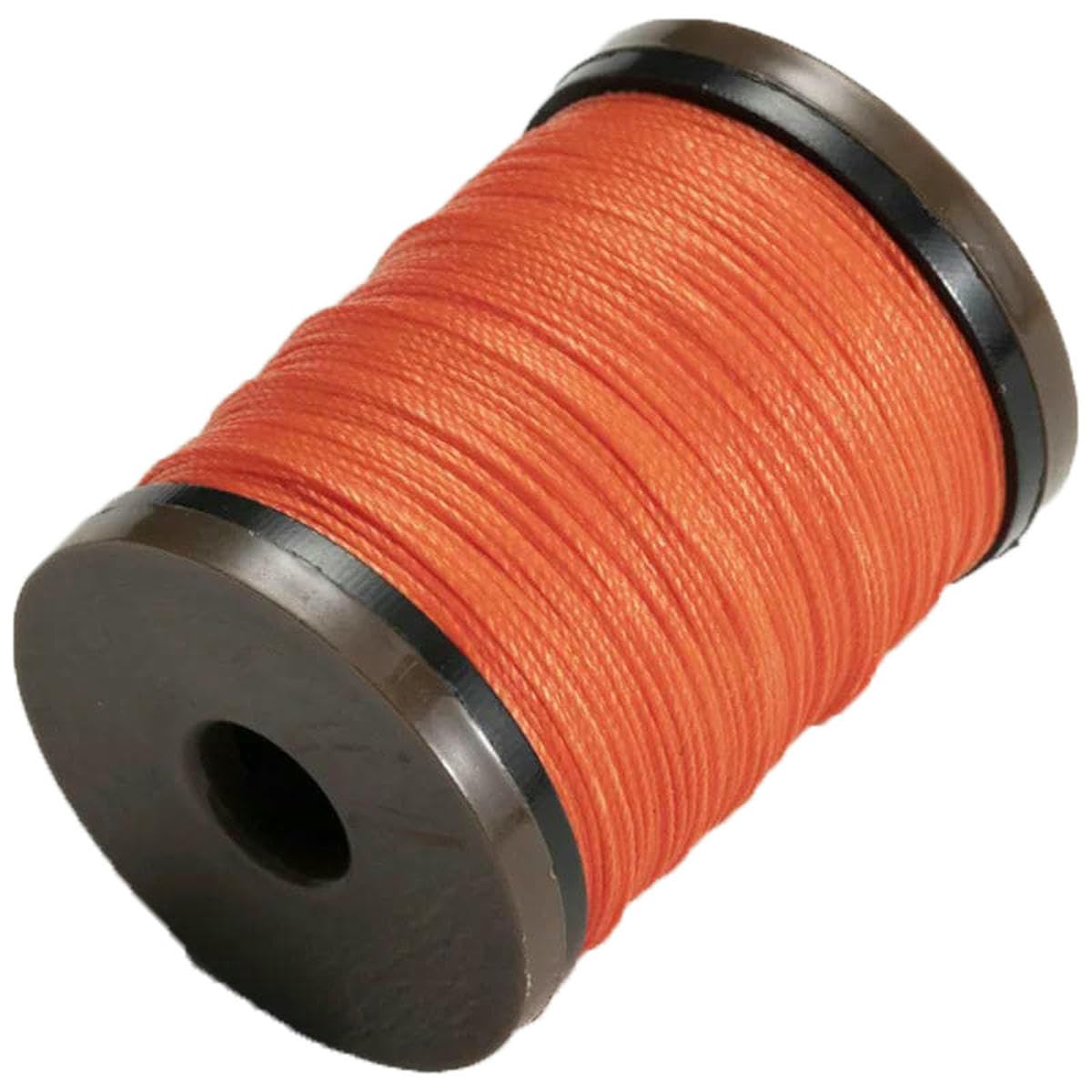0.4/0.5/0.6/0.8mm Round Waxed Thread for Leather Craft Sewing and Jewelry Handmade Braided Polyester Cord Wax Coated Strings-11- Orange-0.8mm 36m