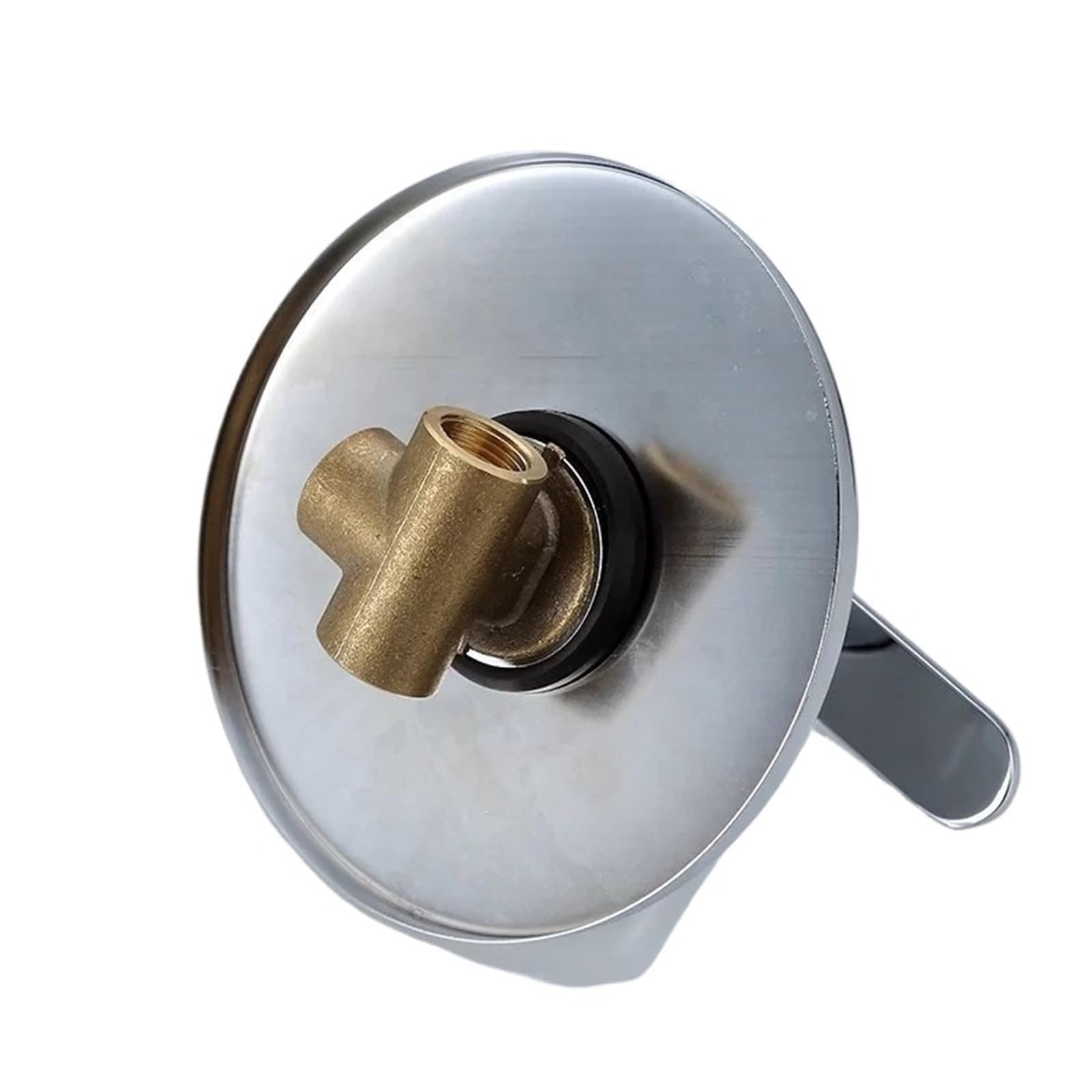 Iddcmwnb One Color All-Copper Concealed Three-Way Into The Wall Shower Faucet Embedded Hot And Cold Mixed Water Valve Bath Hotel
