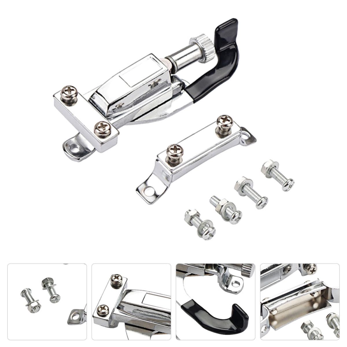 Ajusteur de Tambour Caisse Claire W601 en Acier Inoxydable, Régulateur et Tendeur de Câble Solide, Accessoire de Percussion pour Batterie de Fanfare, Pièces de Rechange Précises