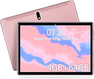 AOYODKG 10 inch Tablet,Android 10 Tablet with 4GB RAM 64GB ROM/128GB Expansion Dual 4G Tablet with SIM Card Slot, 8-Core/HD IPS Tablets, 8000mAh, 13MP Dual Camera, WiFi Gaming Tablets(Pink)