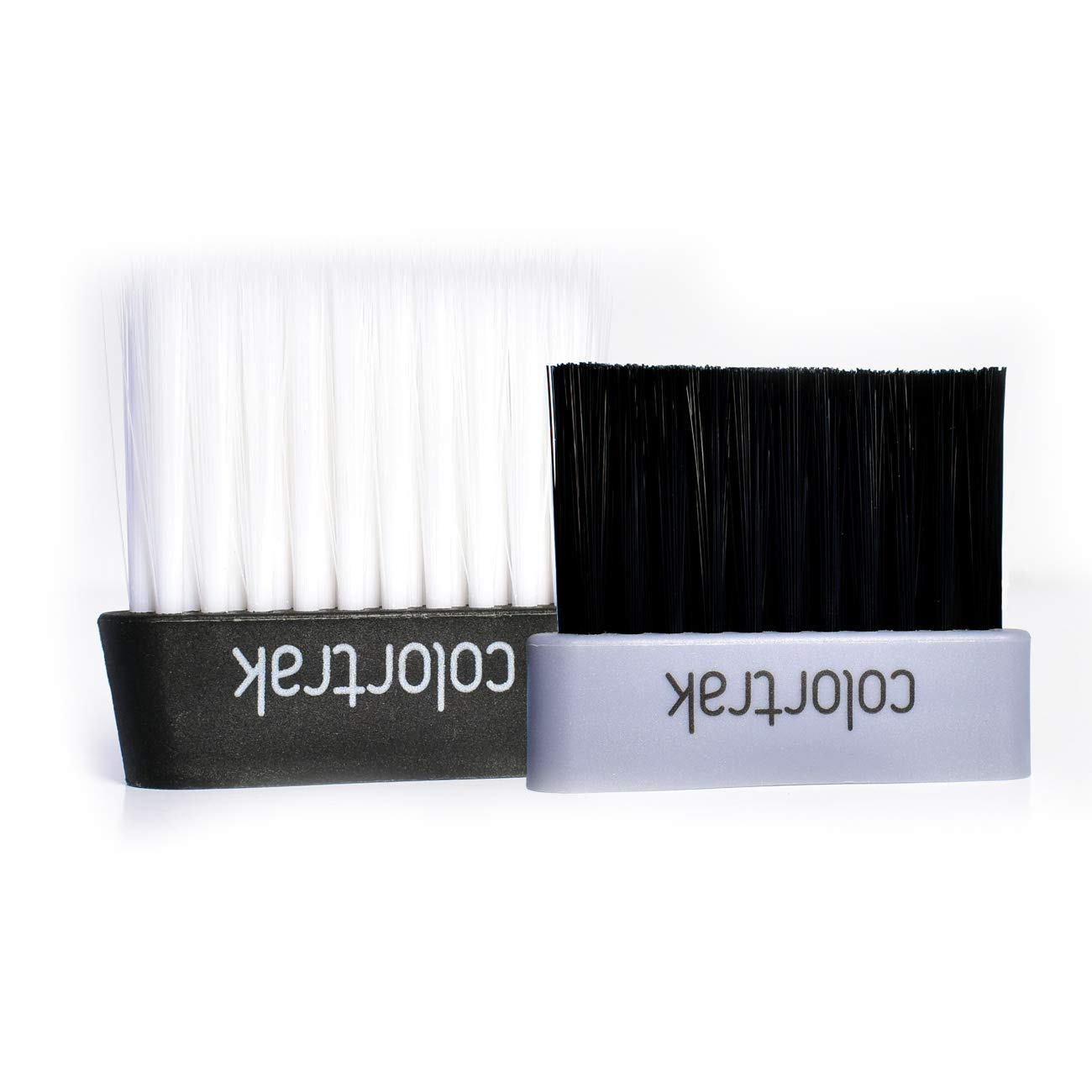 Colortrak Ambassador Collection Brush Replacement Heads, Interchangeable Brush Heads, One Ultra Soft Feather Bristle, One Firm Bristle, Easy to Change Bristle Heads