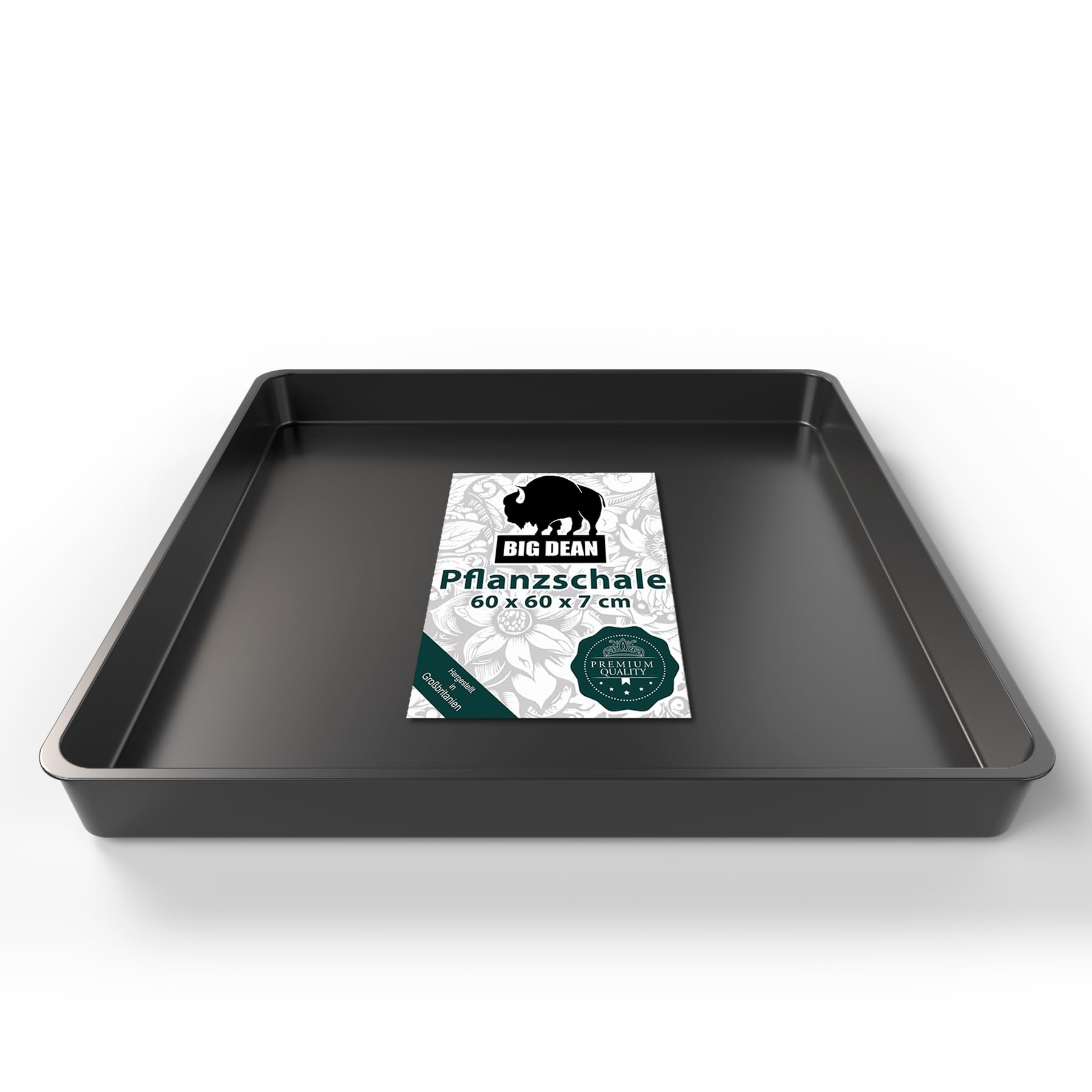 BigDean Pflanzschale groß 60x60x7cm ideal für anzüchten, Pflanzen & mehr