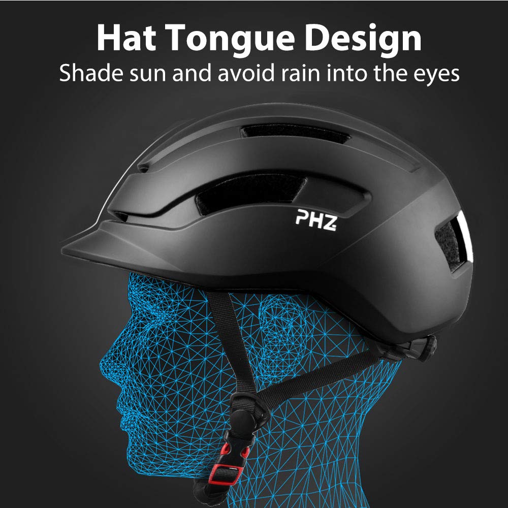 bike helmet with rear light