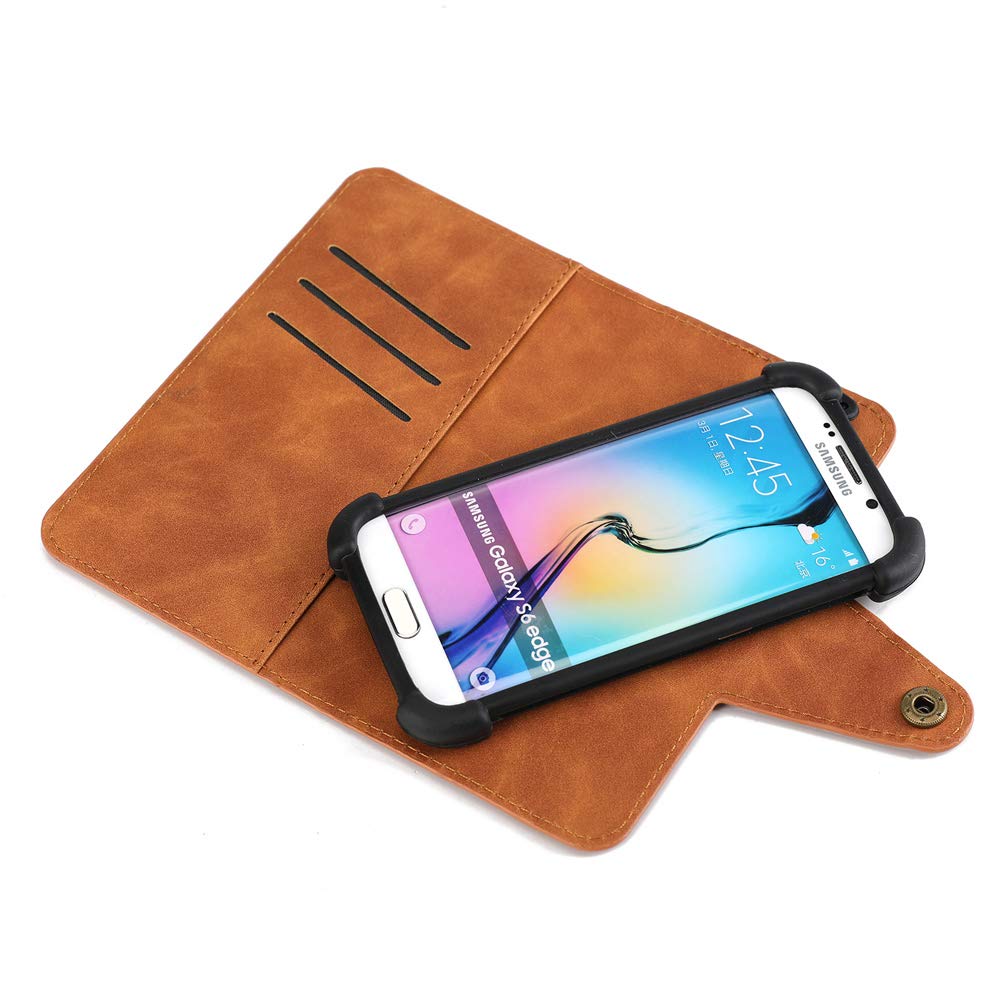 Fondina Marsupio K-S-Trade Per Motorola Moto G8 Power, Grigio Scuro, Con 3 Scomparti