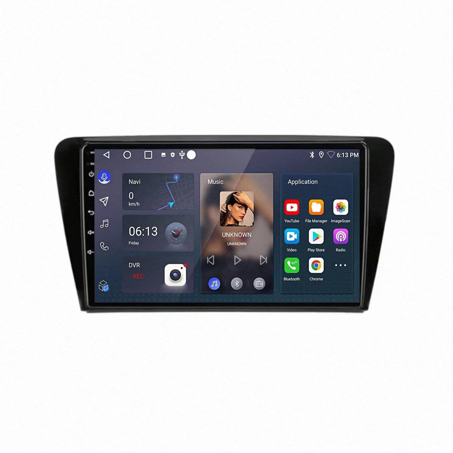Autoradio Car Navigation per Skoda Octavia 3 A7 2013-2018 Wireless Carplay Android Auto Stereo Auto Bluetooth Ips con Pantalla Táctil con Gps, 8 Nucleo 4G+64G