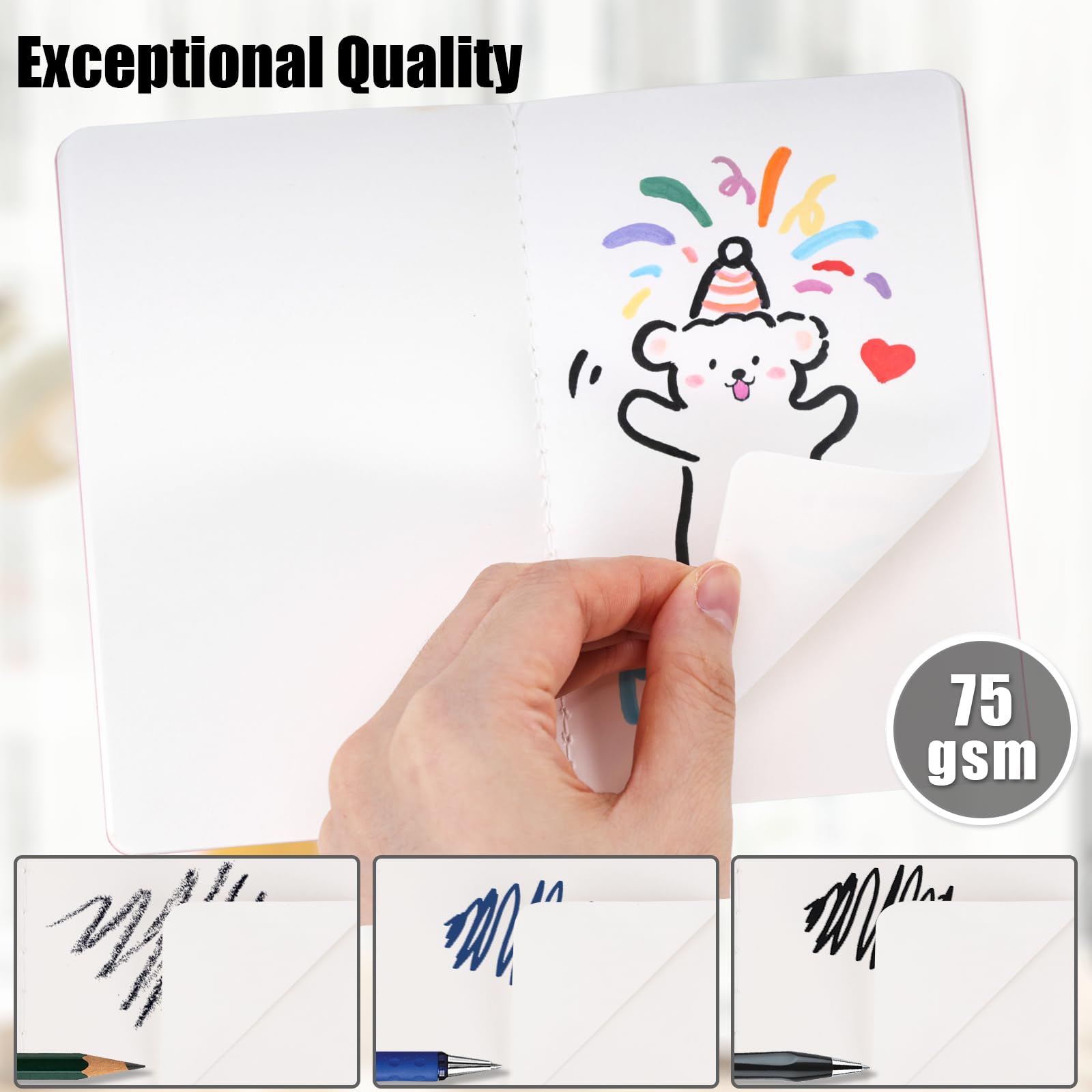 Koogel 16 Cuadernos Pequeños A Granel, Cuadernos Pequeños