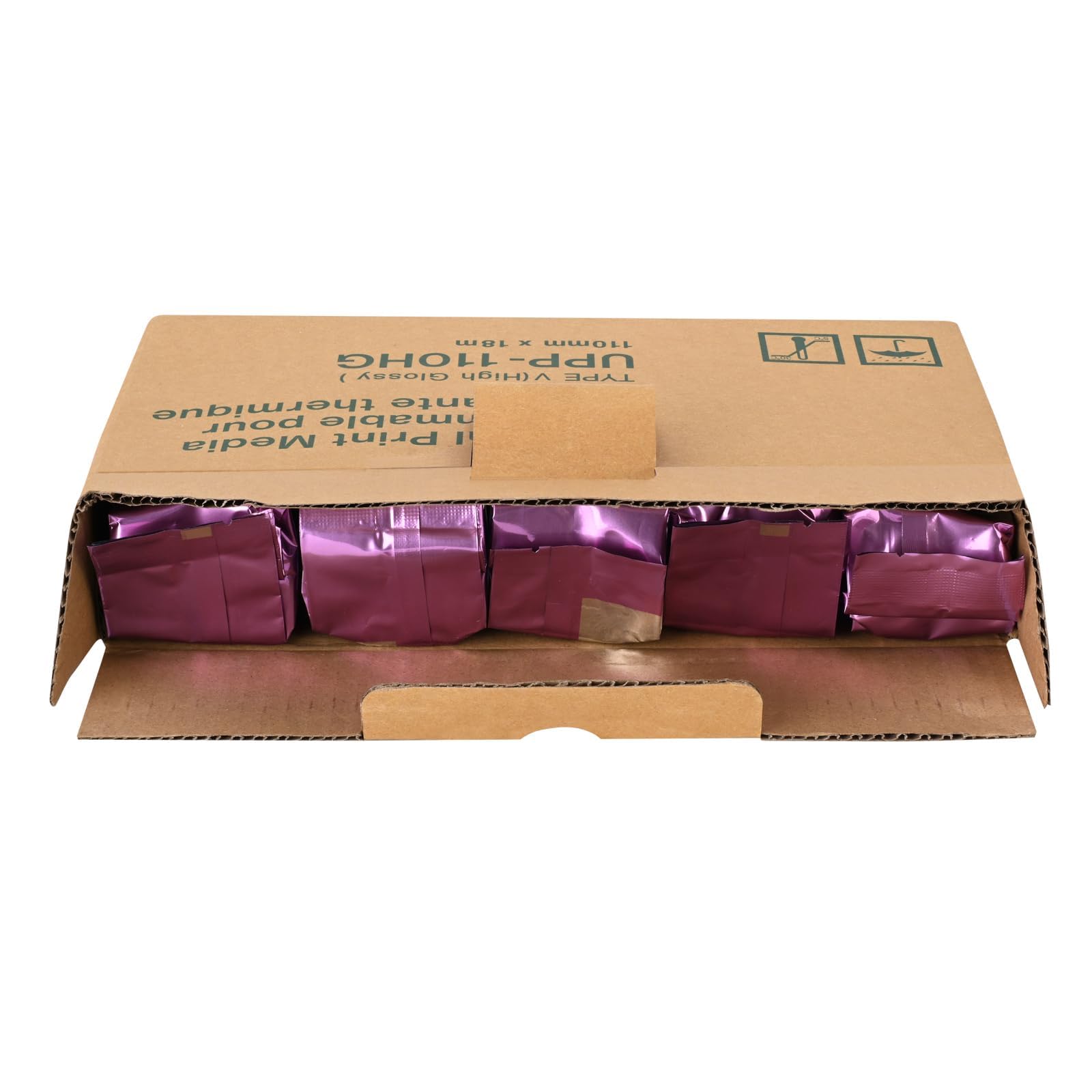 5 rotoli di carta ultrasonica compatibile UPP-110HG ultra lucida per stampante in bianco e nero