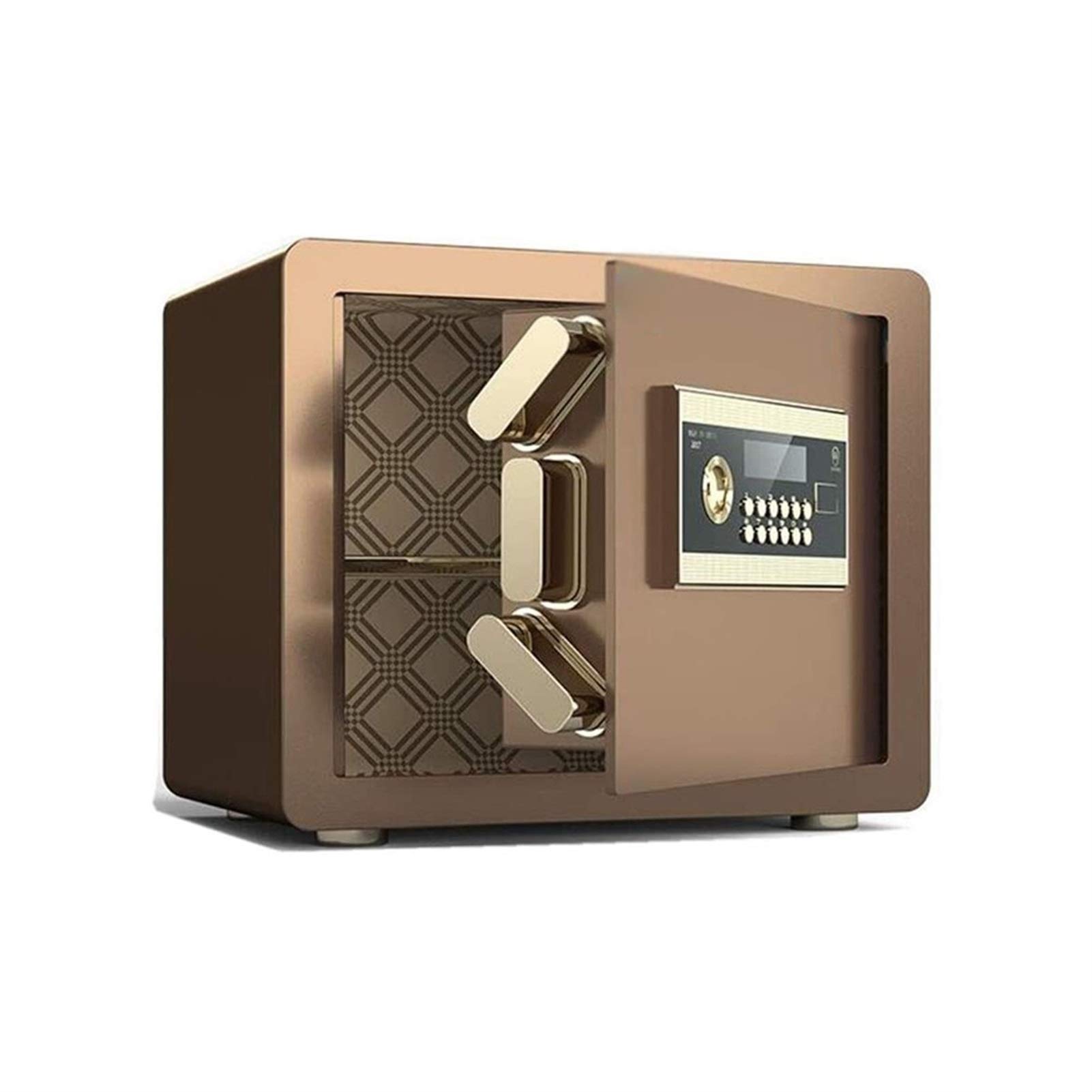 CHUXJ Digital Safe-Electronic Steel Safe, Manual Override Keys-Protect Money, Jewelry, Passports-For Home, Business or Travel