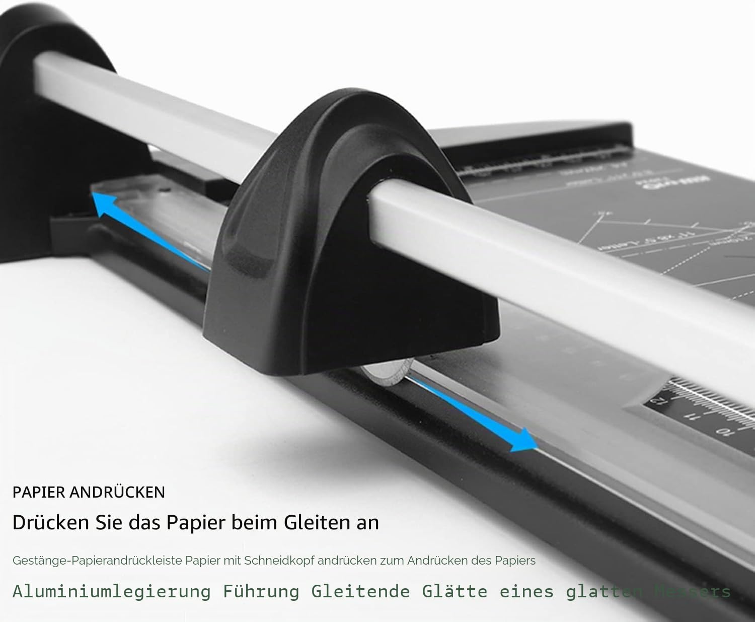 Stapelbarer Papierschneider A2-Papierschneider, tragbarer Papierschneider for Scrapbooking, Bastelpapier, Coupons, Etiketten und Karton.