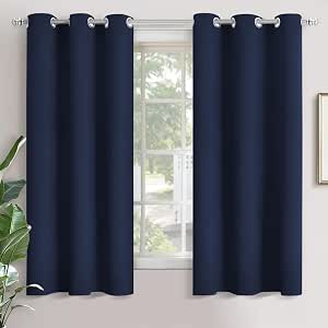 Royal Bedding Alana - Cortinas moradas, ojales superiores 100% opacas, paneles de cortina de ventana con aislamiento térmico, par/juego de 2 paneles, 54 pulgadas de ancho x 63 pulgadas de largo