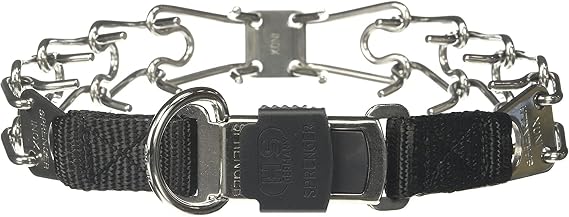Herm Sprenger 3.2 mm Stainless Steel Training Collar with Safety Buckle One Size