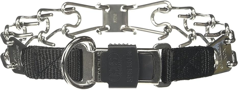 Herm Sprenger 3.2 mm Stainless Steel Training Collar with Safety Buckle One Size