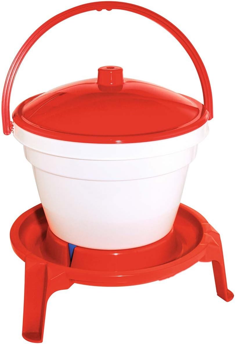 KERBL Seau-Abreuvoir avec Pied/Anse 12 L