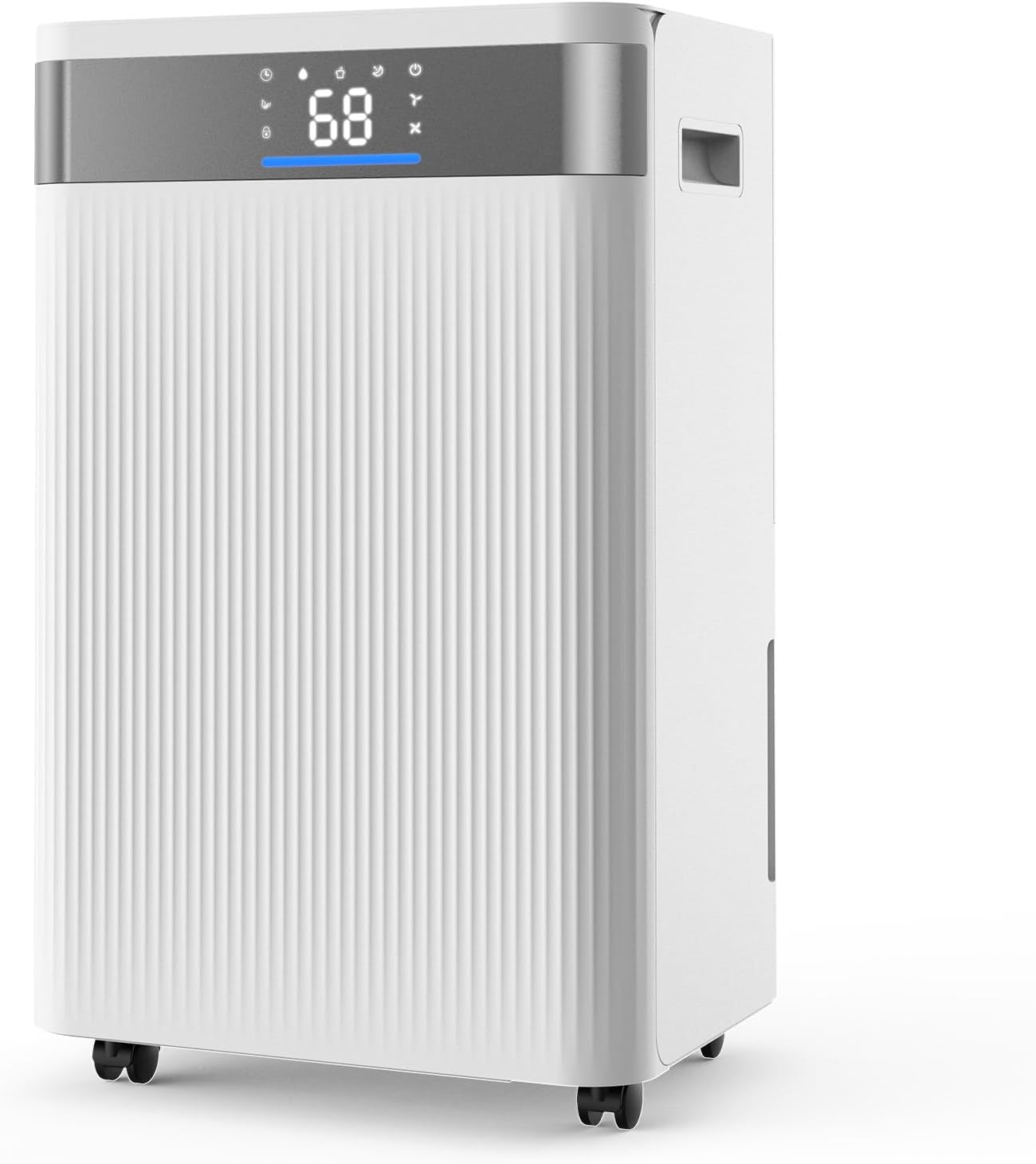 VEVOR 52 Pints Dehumidifier for Home & Basement, 4000 Sq.Ft Large Coverage, Drain Hose for Commercial & Industrial Use, Smart Humidity Control, Low Noise for Warehouses, Bathroom, Bedrooms & Storage product image
