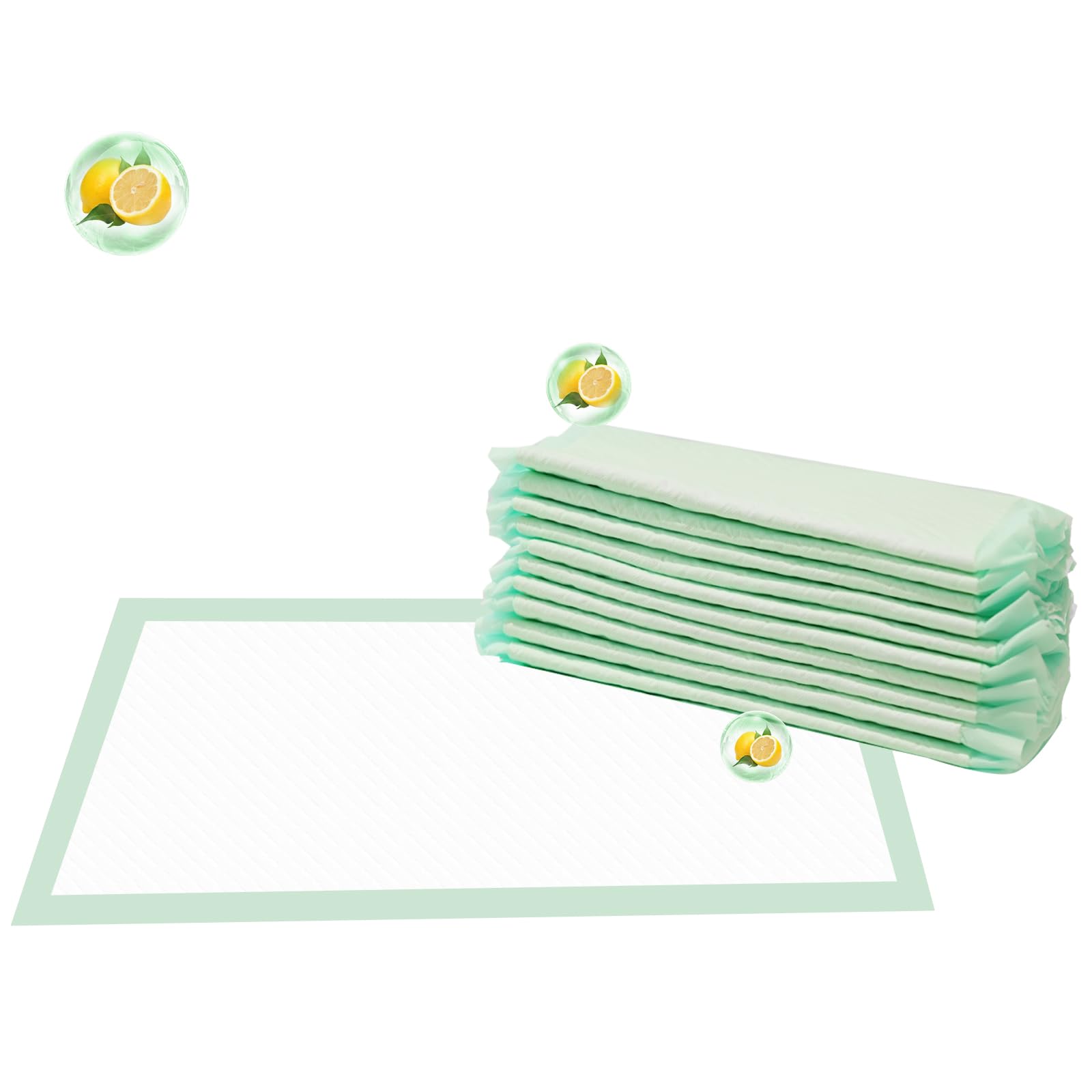 IMMCUTE Cat Pads 16.9" X 11.4", Lemon Scent, 10 Ct, Pee Pads for Cats, Thickened Super Absorbent Pee Pads, Cat Pads for Litter Box System, Cat Pad Refills, Cat Litter Pads (B0CWN9MXFK) Amazon Price History, Amazon Price Tracker