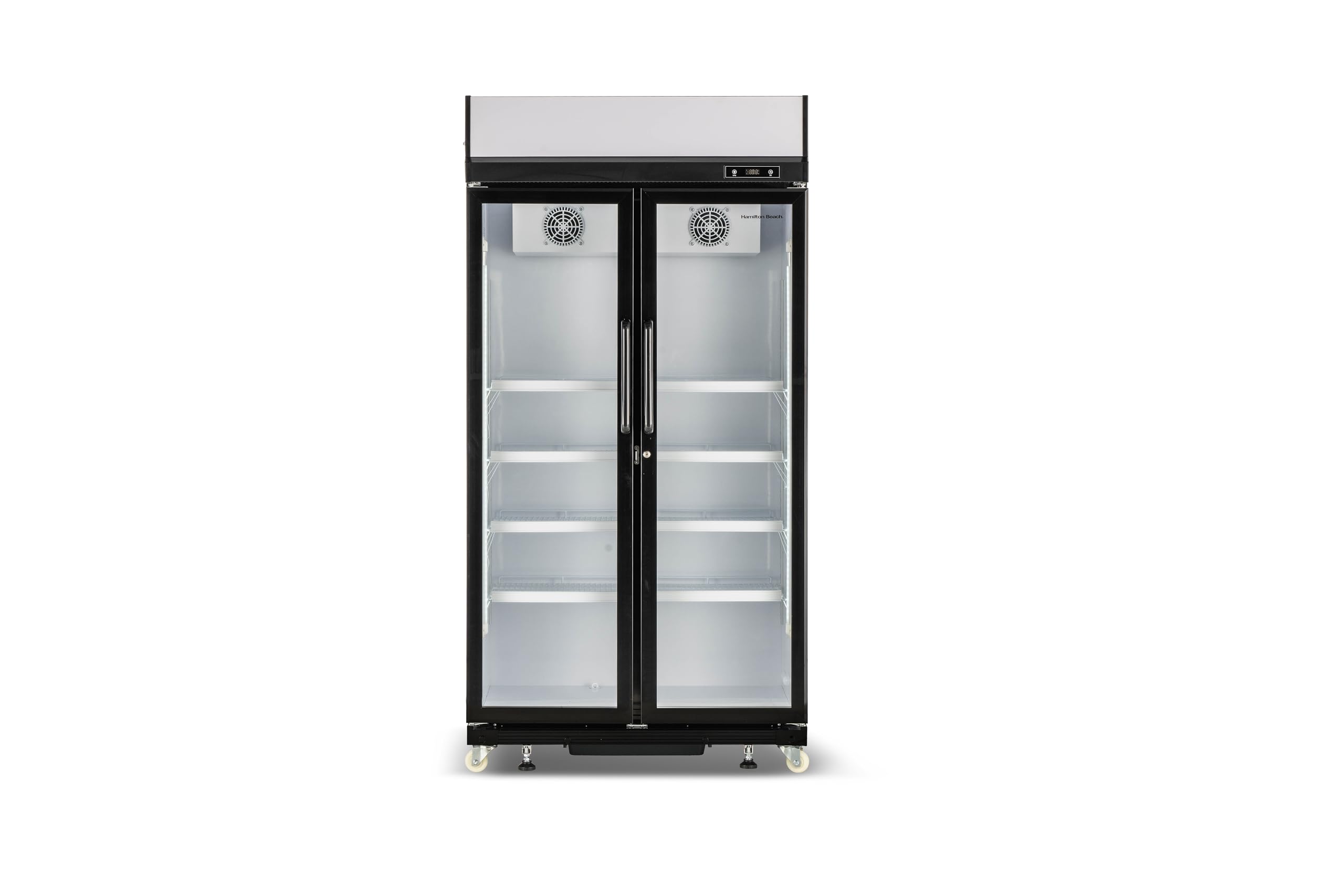 Hamilton Beach HBCBC2050 20.5 Cu Ft Commercial Glass Door Refrigerator-W:39.4