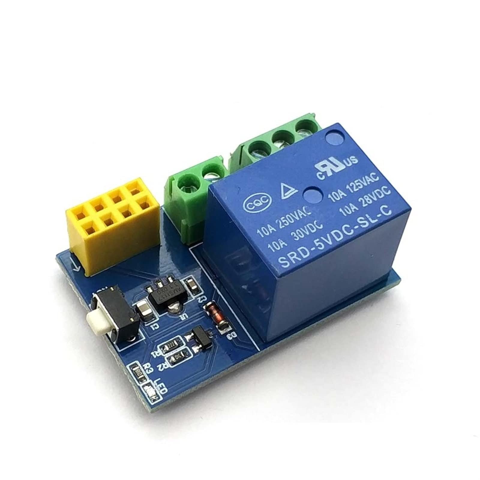 Interruptor WiFi ESP8266 ESP-01S de 5V para controlar las luces del hogar desde la aplicación
