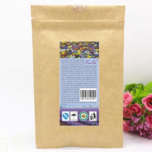 Miniatura 2 de TooGet French Lavender Buds - Flor de lavanda seca de grado superior, 100% flores puras y naturales, fragancia fresca, bolsa resellable grande, 4