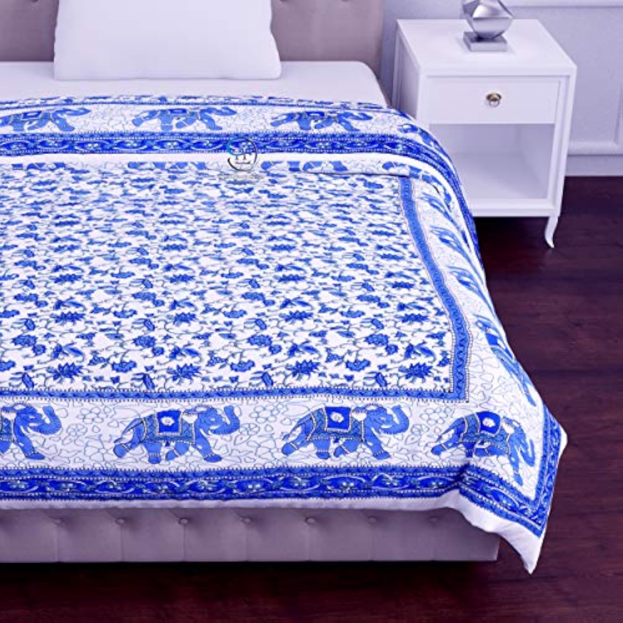 Jaipuri AC Quilt/Rajai Floral Print, Double Bed