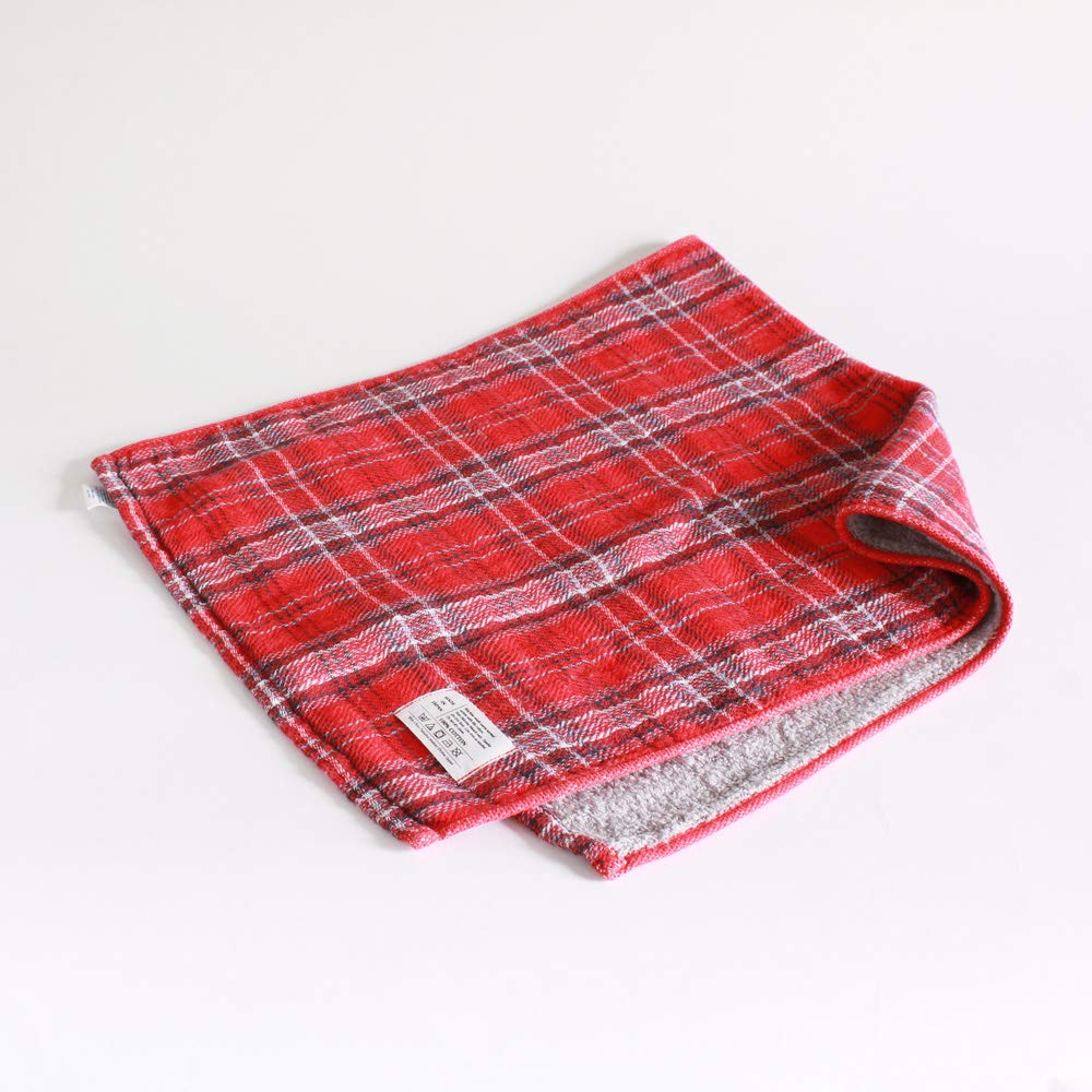 Amazon.co.jp: Imabari Towel Contex Tartan Check Size M Red