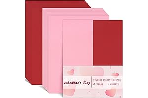Whaline Valentines Cardstock Paper for DIY Crafts