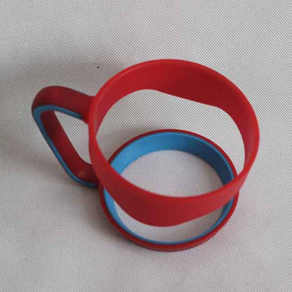 Ipetboom Portable Kettle 1Pc Tumbler Handle, Adjustable Tumbler Handle Cup Handle Handle for Tumbler Mug Handle Bottle Handle Cup Holder for Travel, Red Stainless Steel Kettle