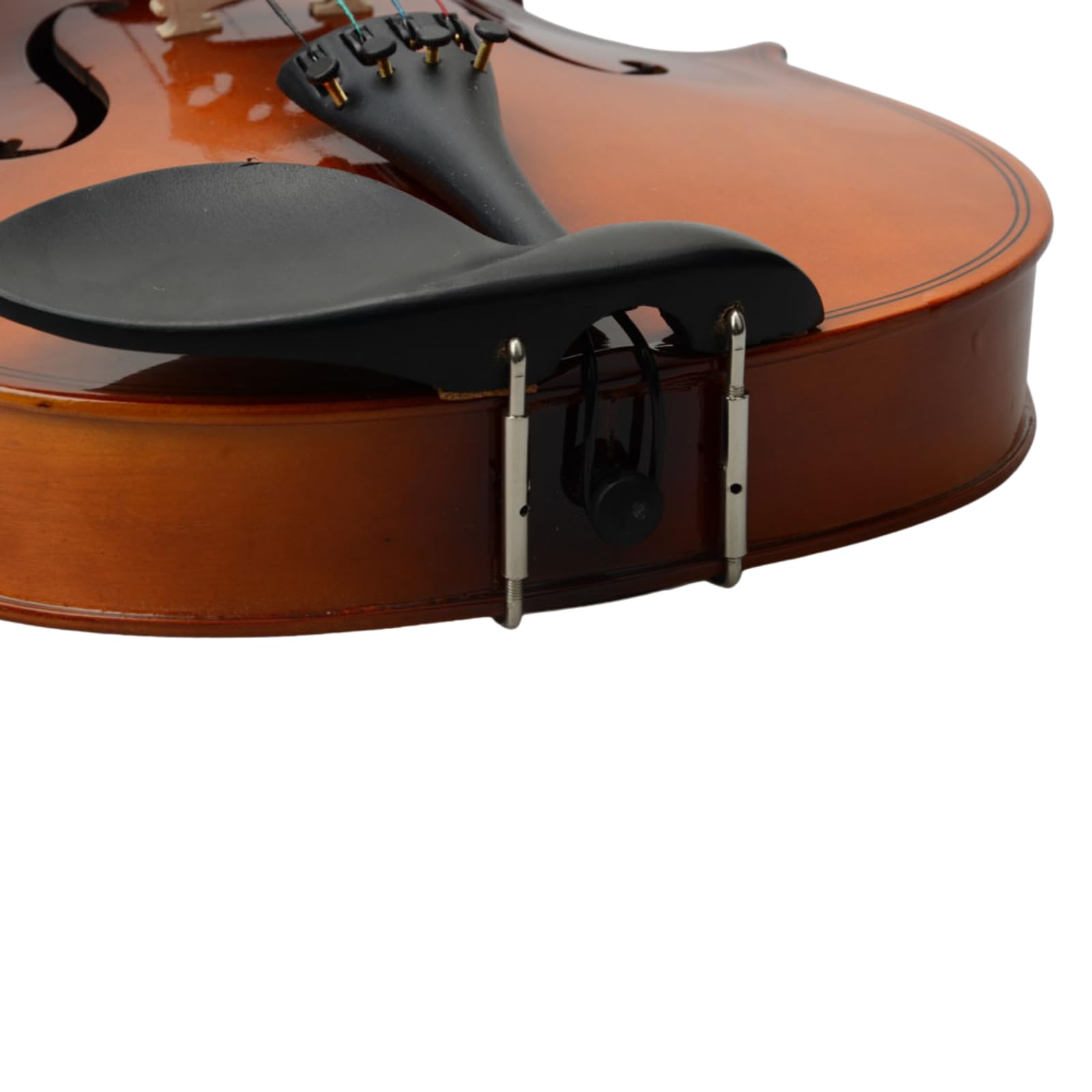 Ktaxon Viola acústica de madera de 16 pulgadas para adultos y principiantes, viola de madera maciza de inspiración vintage con funda, arco, colofonia y cuatro afinadores finos, instrumento de viola de