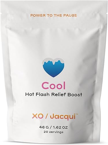 Cool Boost - Soporte orgánico natural vegano para la menopausia para alivio de los sofocos - Proteína en polvo adicional - Ayuda con los síntomas de