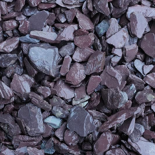 RockinNature Plum Slate Decorative Garden Stones 20mm 14kg-15kg