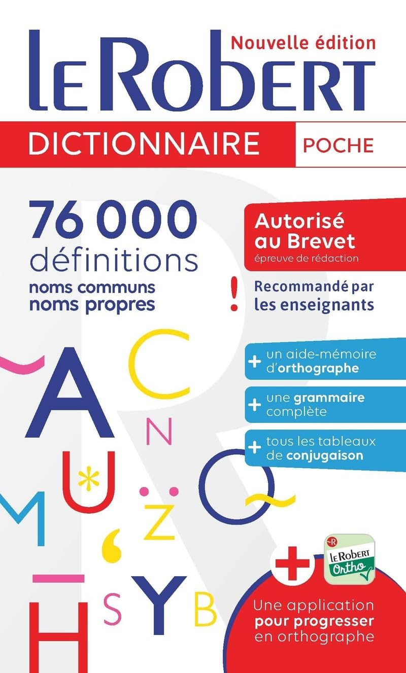 Le Robert de Poche: 2024 (Dictionnaires langue francaise)