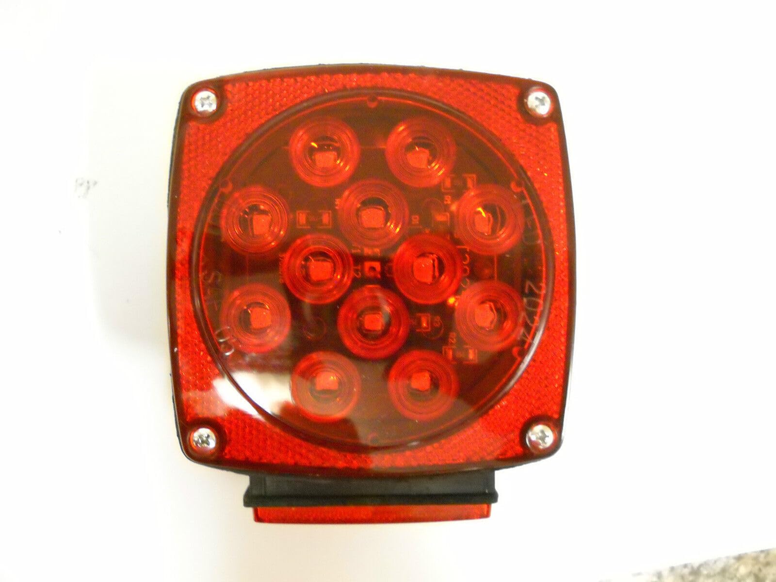 Everything for trailers, RVs and trucks and more - Submersible For Boat Trailer Right Side Light LED Red with Red Lens for truck Trailer Rv (FS1XN-966)