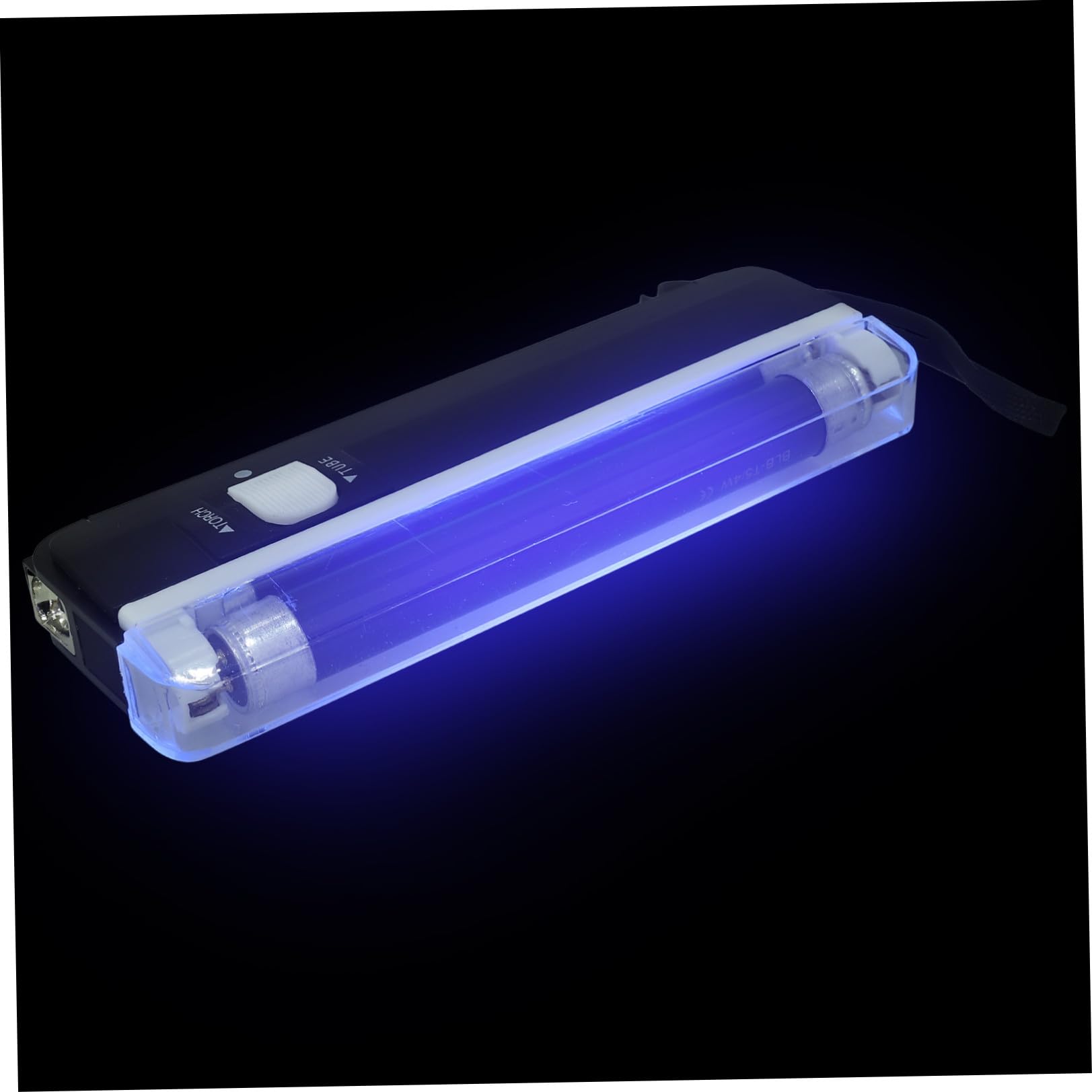 Tofficu 5 Piezas Detector de billetes falsos portátil Verificación de autenticidad de billetes pequeña luz recargable luz ultravioleta detector de efectivo profesional suministro de dinero