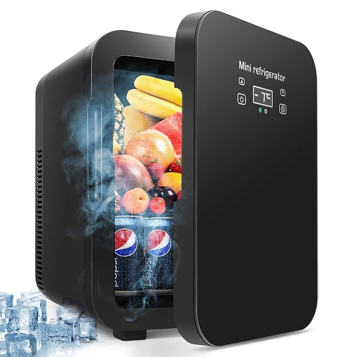 Buy 10L Mini Fridge, Portable Freezer, Large Capacity Compact Cooler