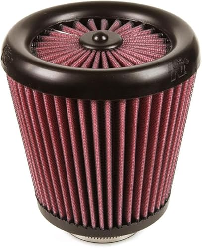 Miniatura 2 de K&N Filtro de aire universal X-Stream con abrazadera: alto rendimiento, Premium, Filtro de repuesto: Diámetro de la brida: 2.4375 pulgadas, Altura