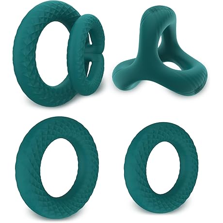Penis Ring 4 Pack Silicone Cock Ring