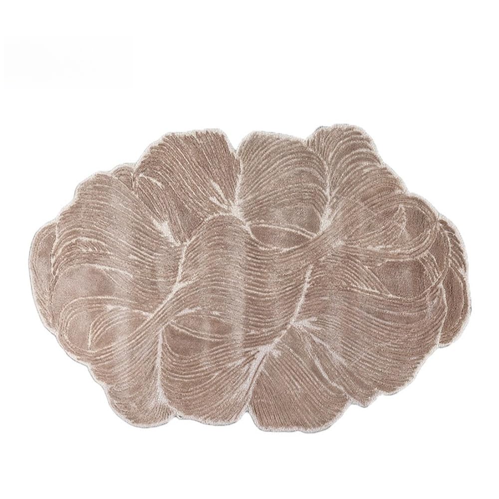 Tapis irrégulier pour salon fini les sols froids chambre moderne