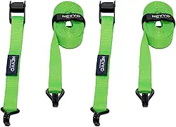 Kit 2 Cintas De Amarração Para Prender Carga Gancho J 4 Metros 600kg NEVVO
