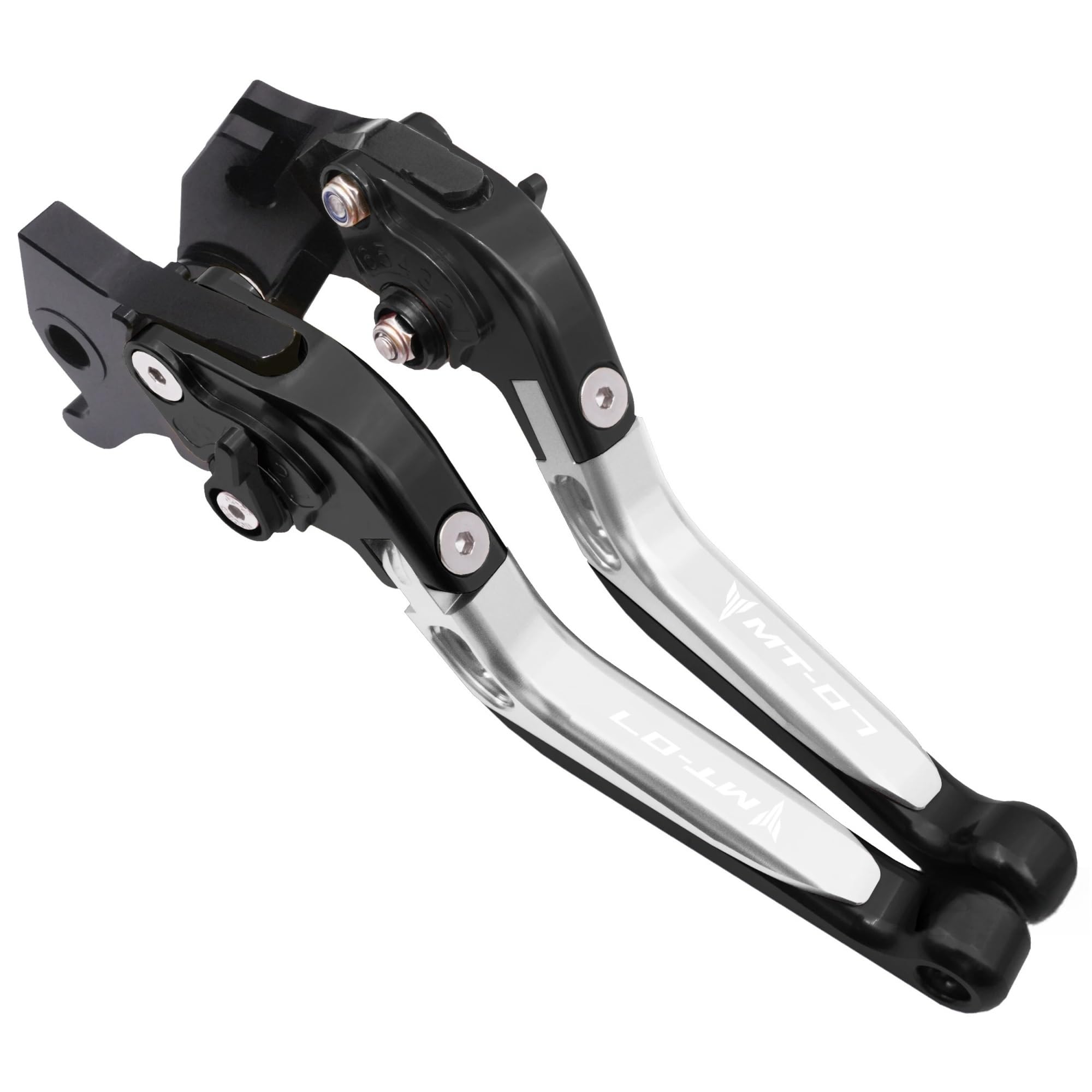 Dagmara Bk Sr Bk-Bk For Mt07 Brake Clutch Lever Motorcycle Adjustable Folding Levers Set For Mt-07 Fz-07 2014-2020