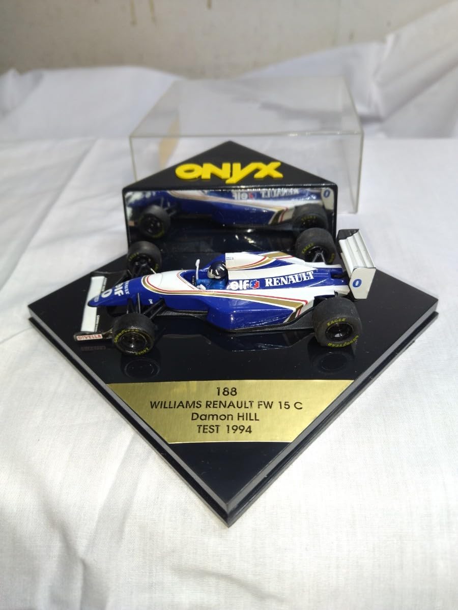 Amazon | ONYX 1/43 WILLIAMS RENAULT FW 15C Damon HILL TEST 1994
