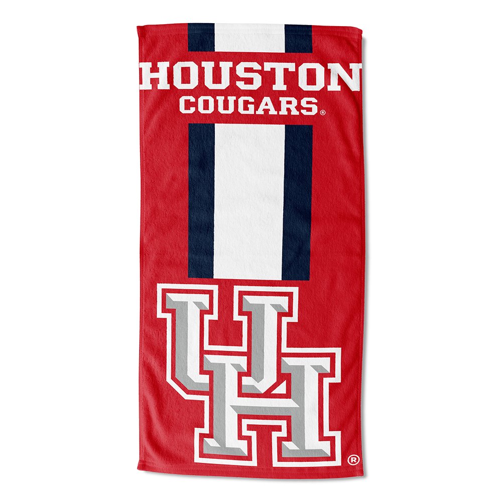 Northwest NCAA Houston Cougars Unisex-Adult Beach Towel, 30" x 60", Zone Read